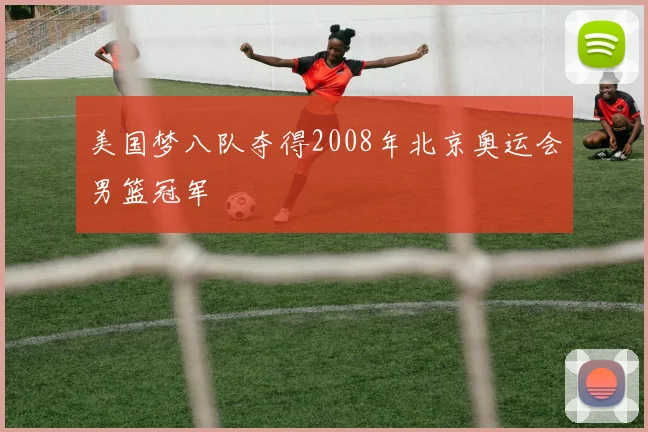 美国梦八队夺得2008年北京奥运会男篮冠军